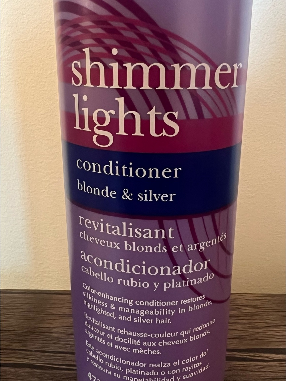 Clairol Professional Shimmer Lights Shampoo 31.5 oz + Conditioner 16 oz NEW - Picture 7 of 11